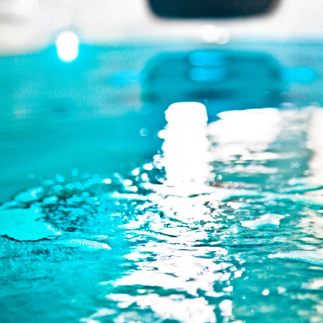 What is a salt water hot tub and how is it different from other hot tubs?